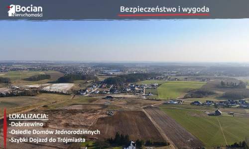 Duża, uzbrojona, płaska, przy asfaltowej drodze 