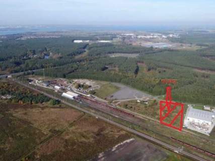 Działka inwestycyjna, obszar przemysłowy Szczecin-Dunikowo