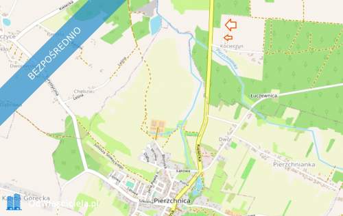 25 km od Kielc, uzbrojona, w otoczeniu lasów