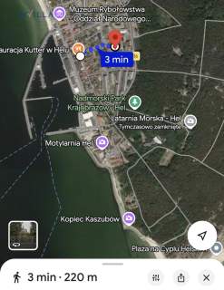 Apartament 3 pokoje 86m2, balkon widok na las Hel