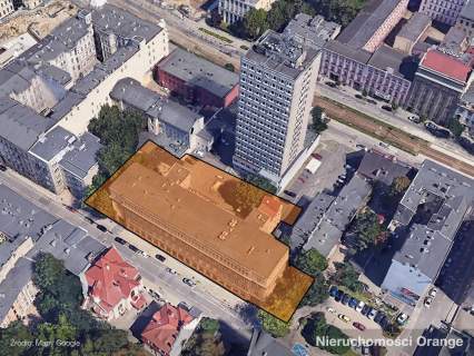 Kompleks budynków w centrum Łodzi