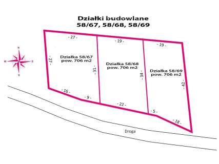 Działki budowlane - Koziegłowy k. Poznania