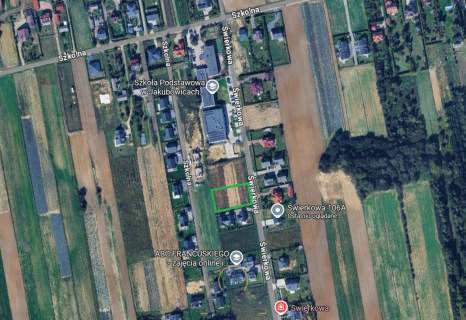 Działka 18a przy Szkole z Pozwoleniem na Budowę
