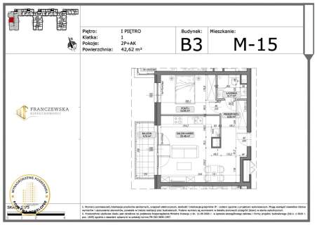Ponikwoda 42,59 m2 boczna Dożynkowej 2026