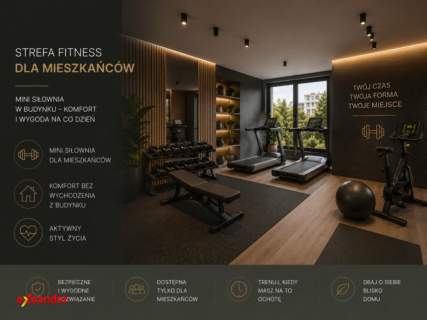4 pokoje Taras 19,95 m balkon 2 łazienki Bez prowizji