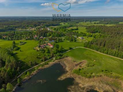 Działka budowlana, dwa jeziora, MPZP - Gąsiorowo