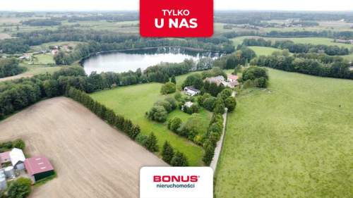 120 m linni brzegowej - 2 ha działka z domem
