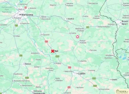 Budynki produkcyjno-usługowe 630 m2 1,02 ha działka - Ryki.