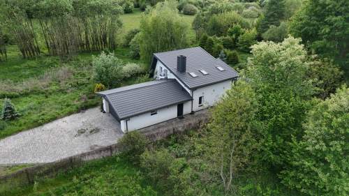 Nieduży, ładny dom w łagiewnikach, 1 ha działki