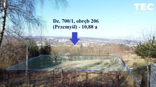 Na sprzedaż działka z widokiem na Przemyśl