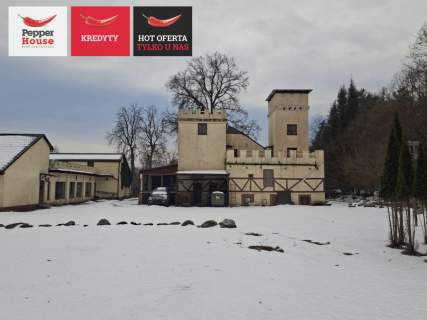 Zamek wśród lasów - obiekt komercyjny na Pomorzu