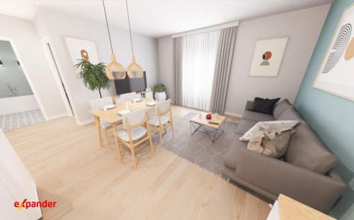 1 km od Starego Rynku Sąsiedztwo Warty Balkon