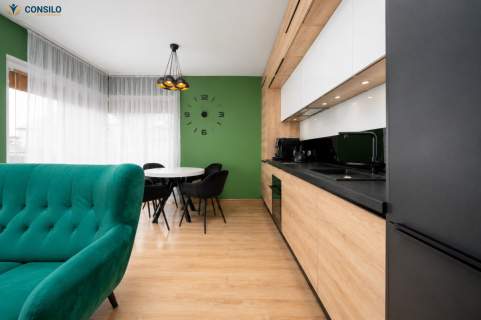 2 Pok. 43,47 m2 Balkon 10m2 Garaż Stawowa 