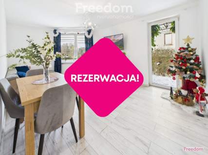 Bezczynszowe, 3 pokojowe mieszkanie z ogrodem