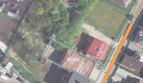 MAGAZYN PRZY S1 i A4 HALA 227 m PLAC 474 m