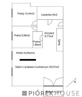 3-pokojowe mieszkanie na osiedlu Centroom Włochy