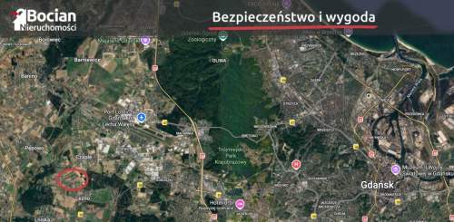 Płaska, uzbrojona działka budowlana- Leźno
