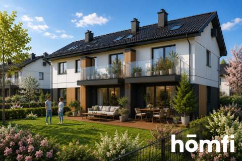 Nowe 60 m z ogrodem 160 m 2 miejsca postojowe