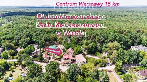 2 domy z widokiem na Mazowiecki Park Krajobrazowy