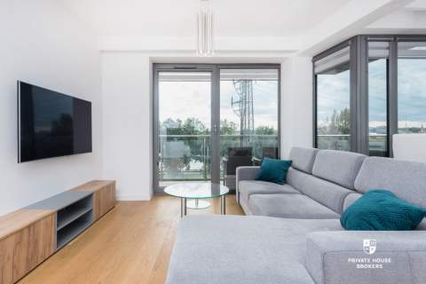 Apartament z widokiem na Wisłę 73m2 Wiślane Tarasy