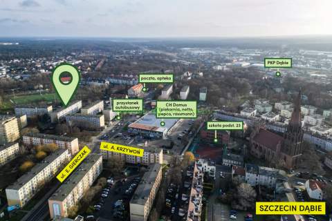 Dąbie mieszkanie 2 pokojowe na wynajem