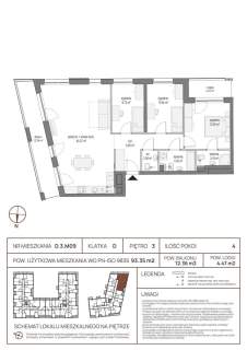 Komfortowy Apartament w Centrum Gdańska, 4 Pokoje