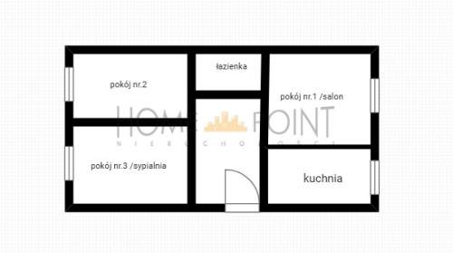 3 pokoje przy metrze Gotowe do wejścia