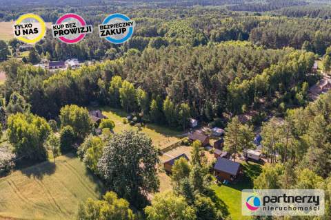 1,5 ha Bory Tucholskie Dom całoroczny 2 domki 