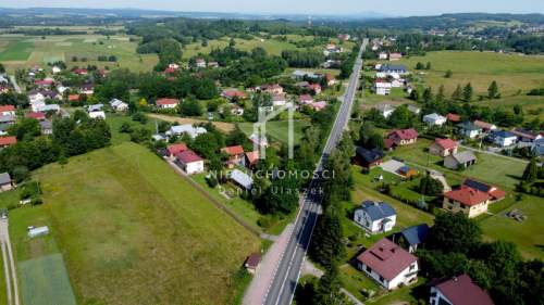 KLIMATYCZNY DREWNIANY DOM Z ZABUDOWANIAMI GOSPODARCZYMI, GORZYCE,...