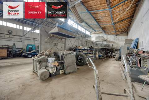 Hala 1800 m2 w Pakości - Produkcja Magazyn Biura