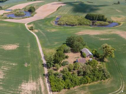 Siedlisko bez sąsiadów 4400 m2 prywatności Stary sad i wę