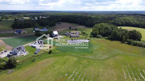 Kaliska/Działka pod dom z panoramą lasu/ WZ/1335m2