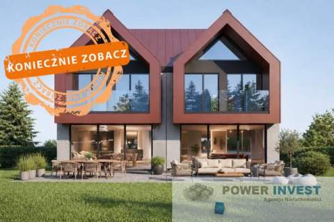 NOWOCZESNY DOM Z OGRODEM 130 m BRAK PROWIZJI