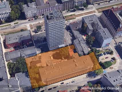 Kompleks budynków w centrum Łodzi