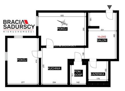 lokal usługowy ok. 55,3m2 Stare Miasto 