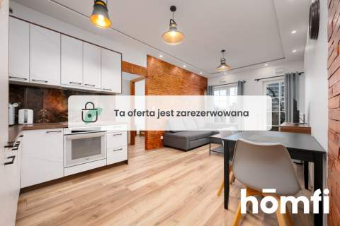 Stylowe 2 pokoje w centrum Wrocławia Balkon