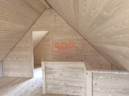 Domek 70 m2 przy Zalewie Sosnówka - widok na Karkonosze