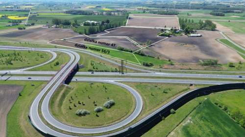 Grunt Inwestycyjny 4,16 ha przy Autostradzie A1