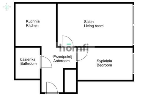 Na sprzdeaż 37m2, 2 pokoje, ul. Stachiewicza