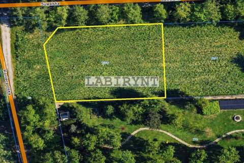 Lisiniec, 1030m2, narożna, z Warunkami Zabudowy
