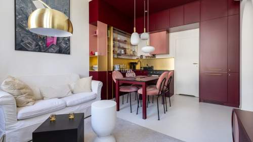 Designerskie mieszkanie z widokiem na zieleń