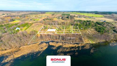 Najpiękniesze działki nad jeziorem Lubie 