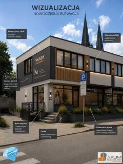 Nieruchomość komercyjna na sprzedaż, 80 m2, Częstochowa