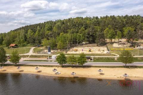 Działka przy Zalewie Brodzkim MPZP 500 m