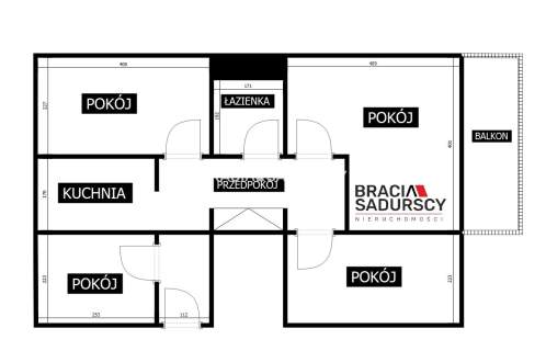 4 pokoje Balkon Po remoncie Os. Piastów