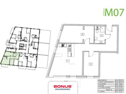 Mieszkanie na sprzedaż, 51,52 m2, Świnoujście