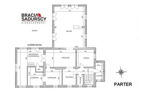 Duży dom 631 m 1,76 ha potencjał inwestycyjny