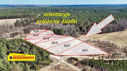 Działka pod lasem na skraju wsi - możliwość zabudo