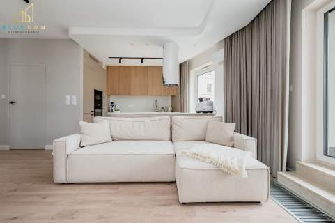 Luksusowy apartament z prywatnym ogrodem w prestiż