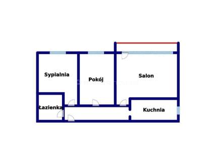 3 niezależne pokoje - CENTRUM 